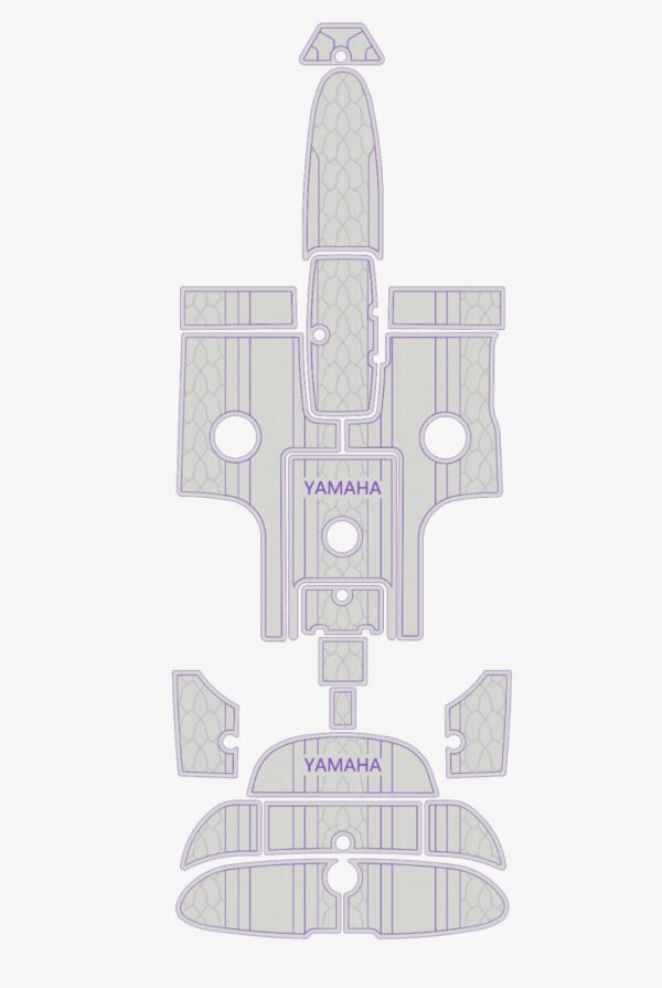 2003-2006 Yamaha AR SX 230 Cockpit Swim platform 6mm EVA foam faux floor (1) 1 Kit EVA Foam Marine Boat Flooring 6mm 2003-2006 YAMAHA Ar Sx 230