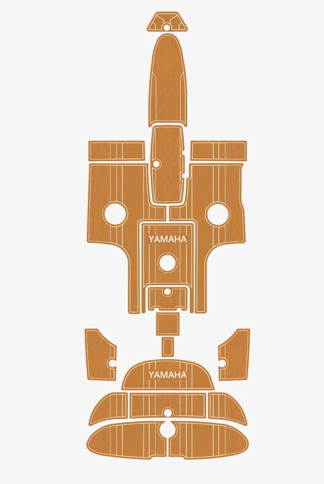 2003-2006 Yamaha AR SX 230 Cockpit Swim platform 6mm EVA foam faux floor (14) 1 Kit EVA Foam Marine Boat Flooring 6mm 2003-2006 YAMAHA Ar Sx 230