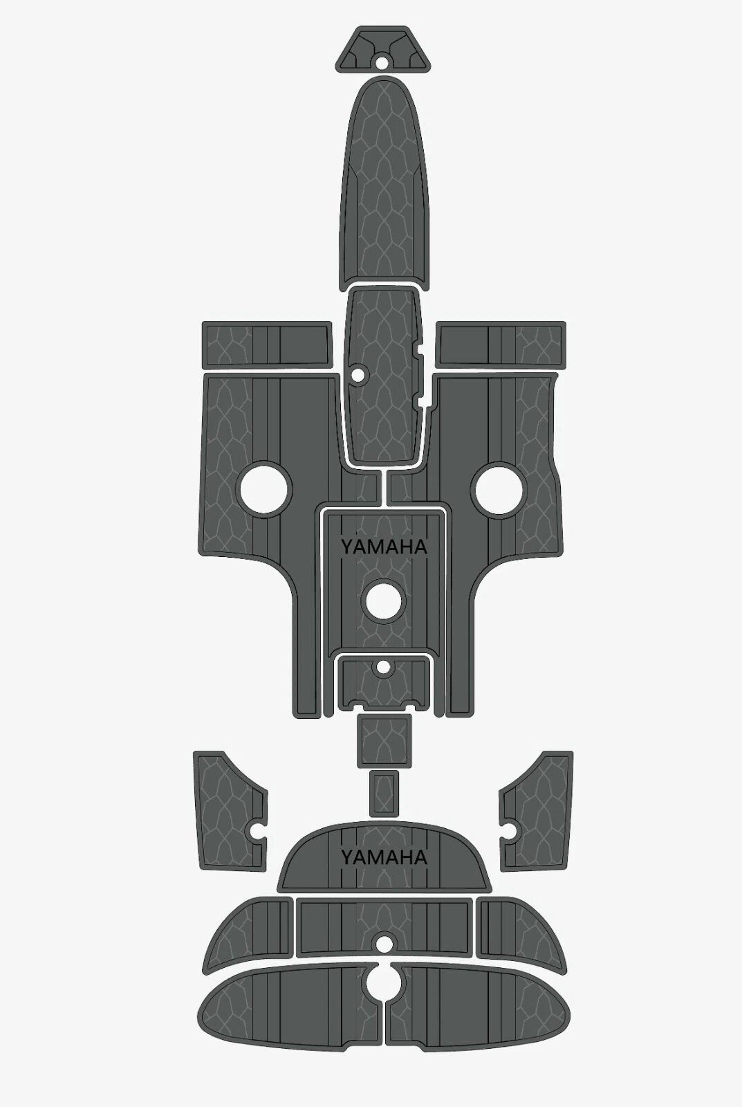 2003-2006 Yamaha AR SX 230 Cockpit Swim platform 6mm EVA foam faux floor (16) 1 Kit EVA Foam Marine Boat Flooring 6mm 2003-2006 YAMAHA Ar Sx 230
