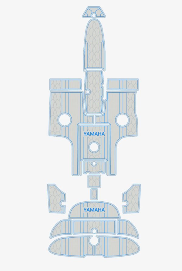 2003-2006 Yamaha AR SX 230 Cockpit Swim platform 6mm EVA foam faux floor (3) 1 Kit EVA Foam Marine Boat Flooring 6mm 2003-2006 YAMAHA Ar Sx 230