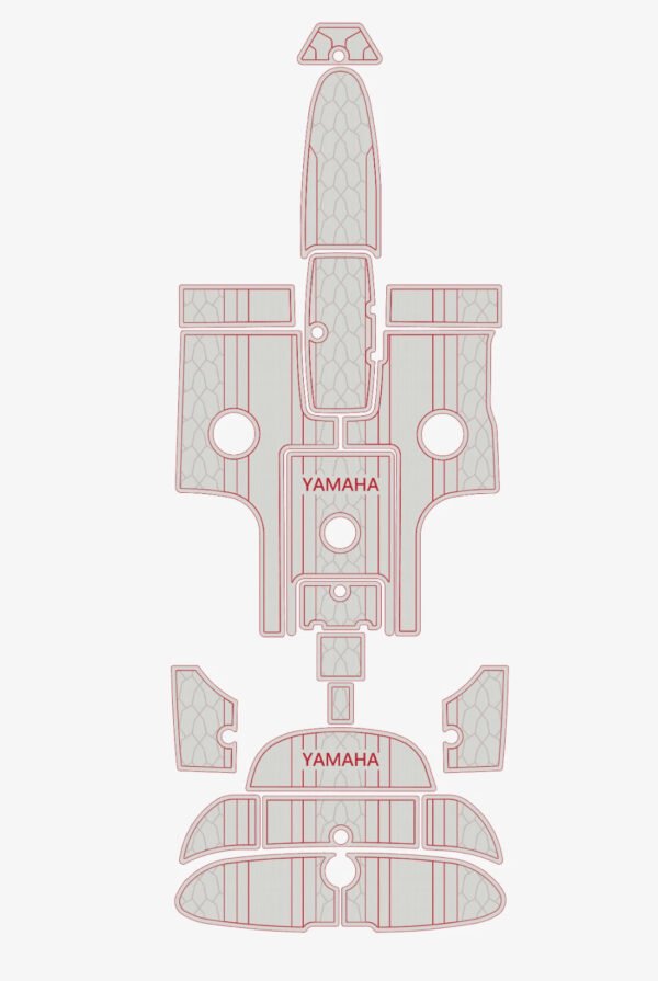 2003-2006 Yamaha AR SX 230 Cockpit Swim platform 6mm EVA foam faux floor (4) 1 Kit EVA Foam Marine Boat Flooring 6mm 2003-2006 YAMAHA Ar Sx 230
