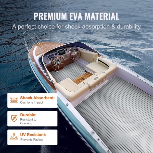 EVA foam boat flooring kit (3) 1 Kit EVA Foam Boat flooring Marine teak deck 2022 Axis T220