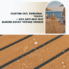 EVA foam boat flooring kit (5) One Kit Boat flooring EVA Foam Marine teak deck 2022 Axis T250