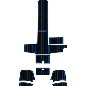 1 Kit EVA foam boat flooring 6mm 2020-2024 Bayliner M17 Cockpit swim platform