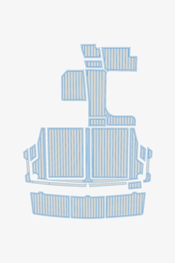 1 Kit EVA marine deck boat flooring Bayliner 32 Anti-slip mat (11) 1 Kit EVA marine deck boat flooring Bayliner 32 Anti-slip mat