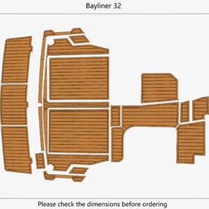 1 Kit EVA marine deck boat flooring Bayliner 32 Anti-slip mat (3) 1 Kit EVA marine deck boat flooring Bayliner 32 Anti-slip mat