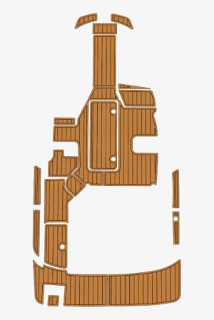 1Kit EVA Marine faux floor 6mm 2018 Sea Ray 190 Cockpit Swim platform (6) 1 Kit EVA foam boat floor marine-grade EVA foam 2018 Sea Ray 190