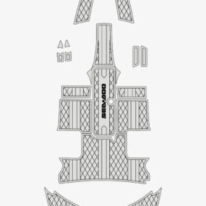 1 Kit EVA Foam Marine Boat Flooring 6mm 2008-2012 Sea Doo 200