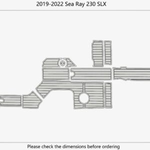 1 Kit Marine Boat Flooring EVA Foam 2019-2022 Sea Ray 230 SLX