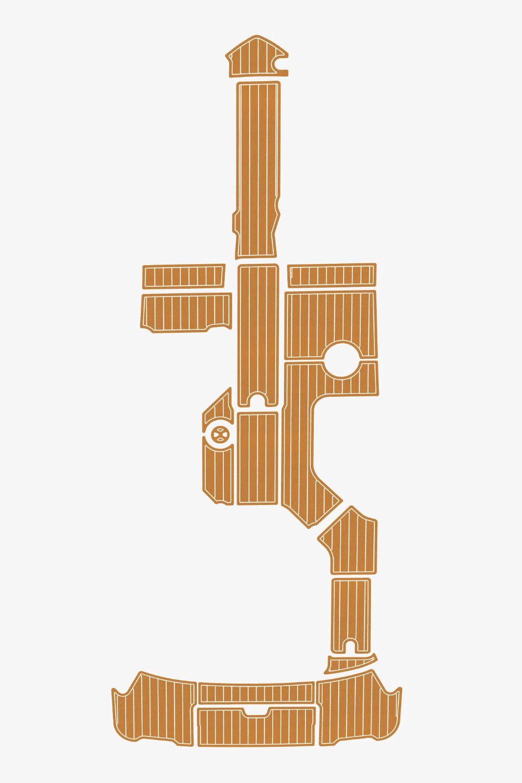 1 Kit Marine Boat Flooring EVA Foam 2019-2022 Sea Ray 230 SLX