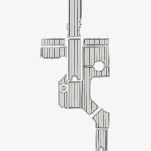 1 Kit Marine Boat Flooring EVA Foam 2019-2022 Sea Ray 230 SLX