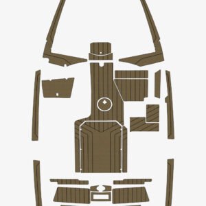 2022-2024 Malibu 21 LX Cockpit Swim platform bow 1_4_6mm EVA Foam faux floor (8) Marine EVA Foam Decking Flooring Kit 2022-2024 Malibu 21 LX Swim platform