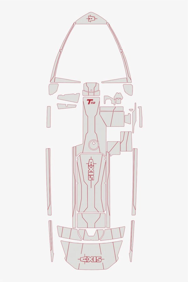 2023 Axis T235 Marine teak deck EVA Foam Boat flooring (1) 1 Kit Marine Deck EVA Foam Boat flooring 2023 Axis T235