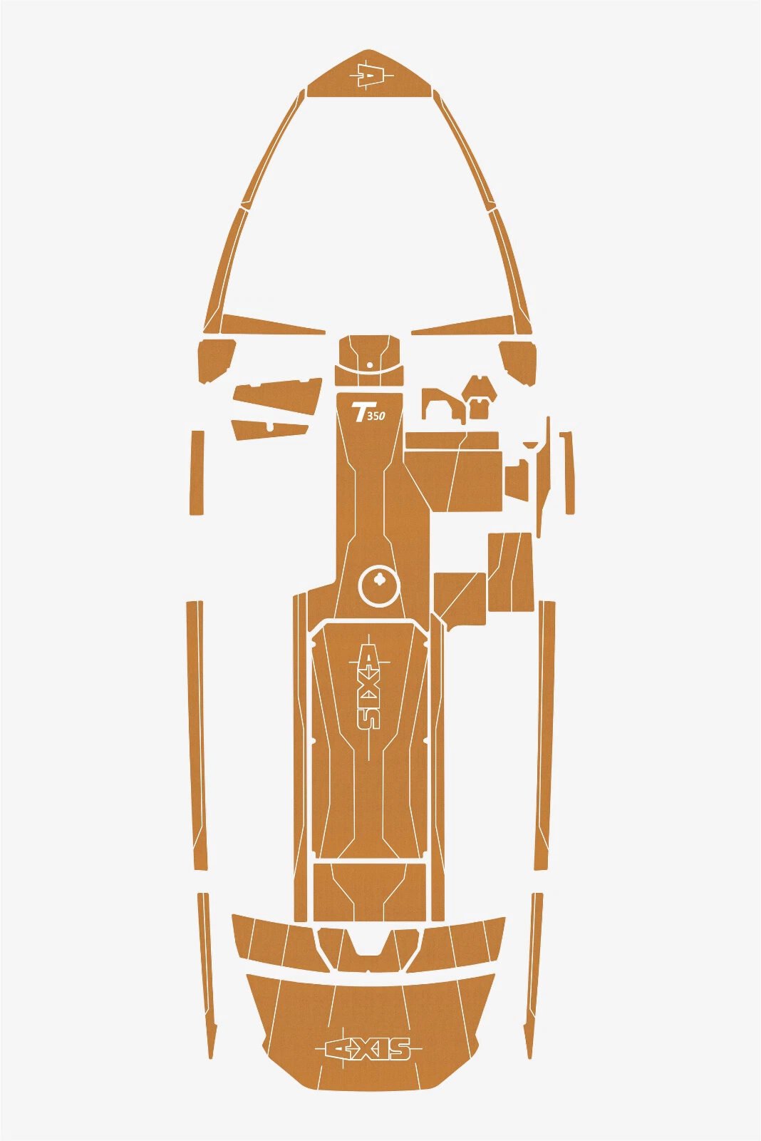 1 Kit Marine Deck EVA Foam Boat flooring 2023 Axis T235