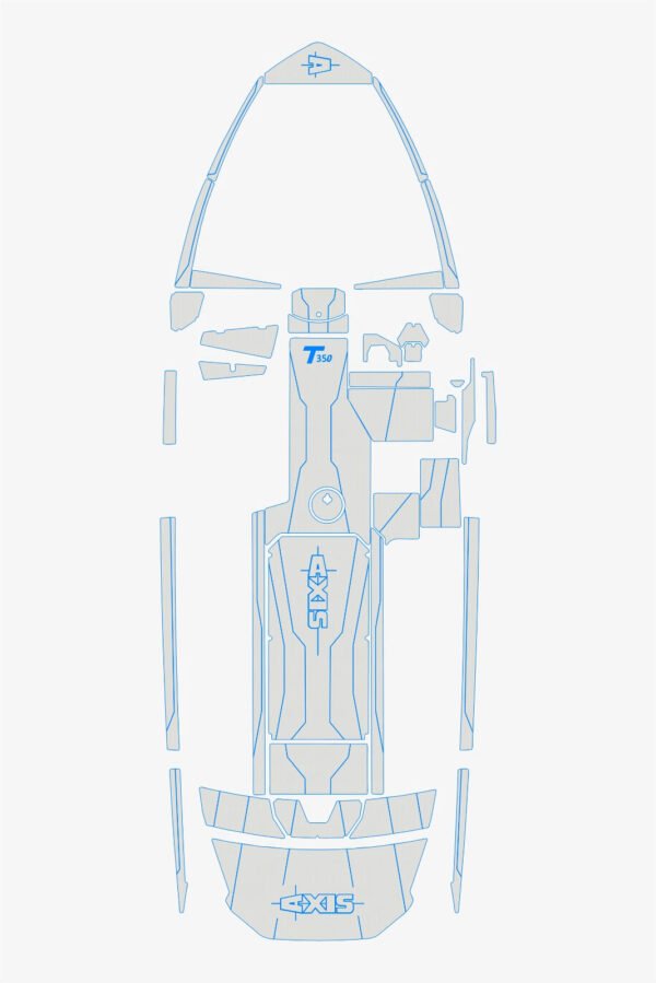 2023 Axis T235 Marine teak deck EVA Foam Boat flooring (14) 1 Kit Marine Deck EVA Foam Boat flooring 2023 Axis T235