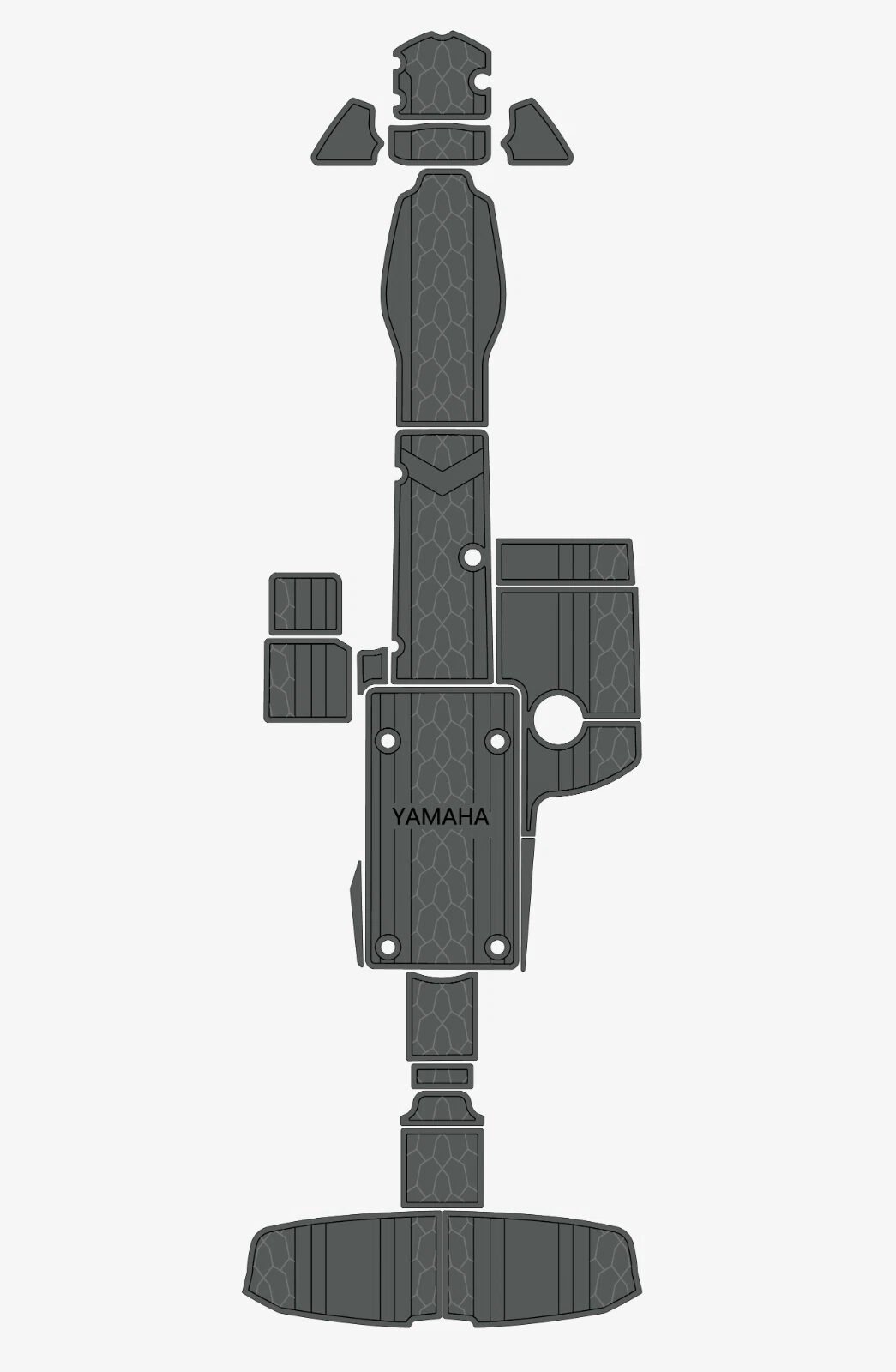 1 Kit EVA Foam Boat flooring Marine teak deck 2008-2014 Yamaha 242