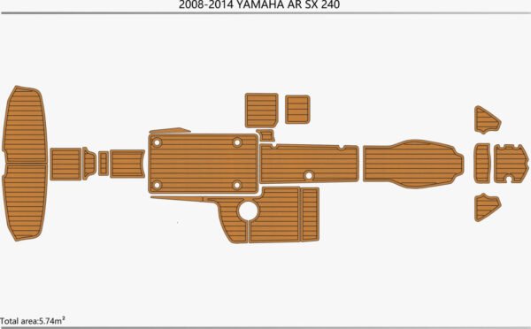 EVA Foam Boat flooring Marine teak deck 2008-2014 Yamaha 242 (7) 1 Kit EVA Foam Boat flooring Marine teak deck 2008-2014 Yamaha 242