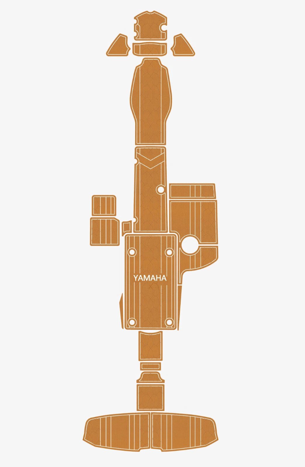 1 Kit EVA Foam Boat flooring Marine teak deck 2008-2014 Yamaha 242