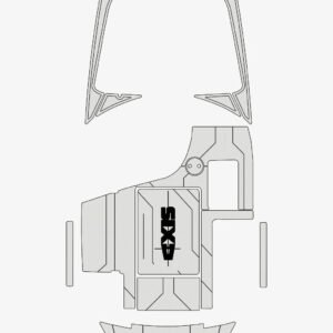 1 Kit EVA Foam Boat flooring Marine teak deck 2008-2015 Axis A20