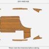 EVA Foam Boat flooring Marine teak deck 2011 AXIS A22 (2) 1 Kit EVA Foam Boat flooring Marine teak deck 2011 AXIS A22