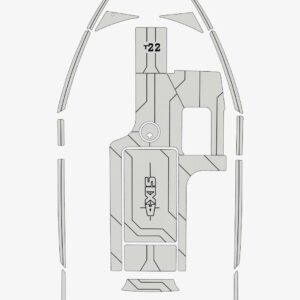 1 Kit EVA Foam Boat flooring Marine teak deck 2014-2017 AXIS T22