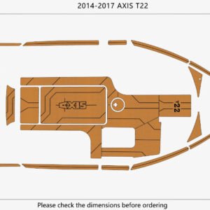 1 Kit EVA Foam Boat flooring Marine teak deck 2014-2017 AXIS T22