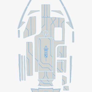 1 Kit EVA Foam Boat flooring Marine teak deck 2015-2017 AXIS T23