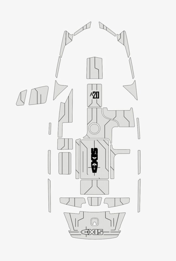 EVA Foam Boat flooring Marine teak deck 2016-2017 AXIS A20 (12) 1 Kit EVA Foam Boat floor Marine teak deck 2016-2017 AXIS A20