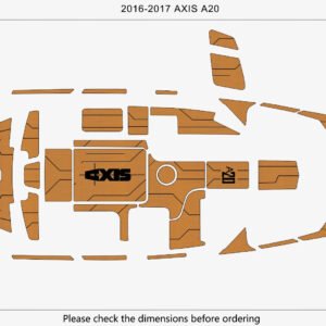 1 Kit EVA Foam Boat floor Marine teak deck 2016-2017 AXIS A20