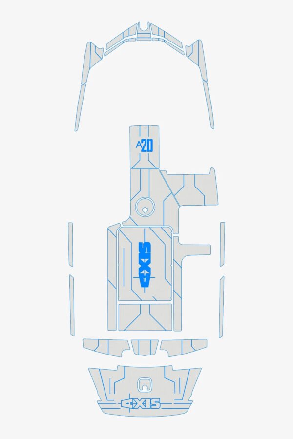 EVA Foam Boat flooring Marine teak deck 2018-2019 AXIS A20 (8) 1 Kit EVA Foam Boat flooring Marine deck 2018-2019 AXIS A20