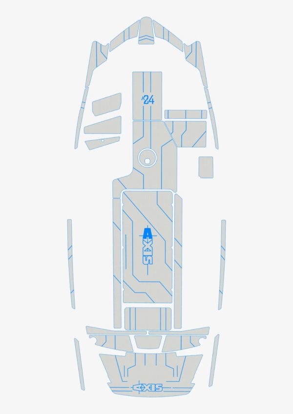 EVA Foam Boat flooring Marine teak deck 2018-2020 AIXS A24 (9) 1 Kit EVA Foam Boat flooring Marine deck 2018-2020 AIXS A24