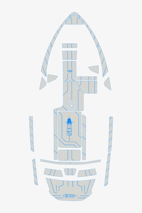 EVA Foam Boat flooring Marine teak deck 2018-2021 AXIS T22 (9) 1 Kit EVA Foam Boat flooring Marine teak deck 2018-2021 AXIS T22