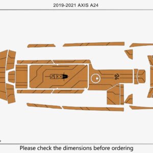 1 Kit EVA Foam Boat Flooring Marine teak deck 2019-2021 Axis A24
