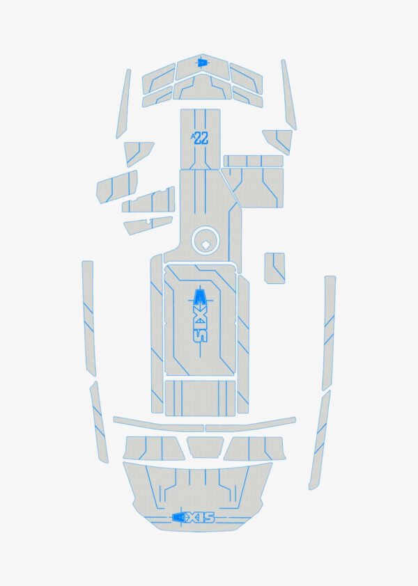 EVA Foam Boat flooring Marine teak deck 2019 AXIS A22 (9) 1 Kit EVA Foam Boat flooring Marine teak deck 2019 AXIS A22