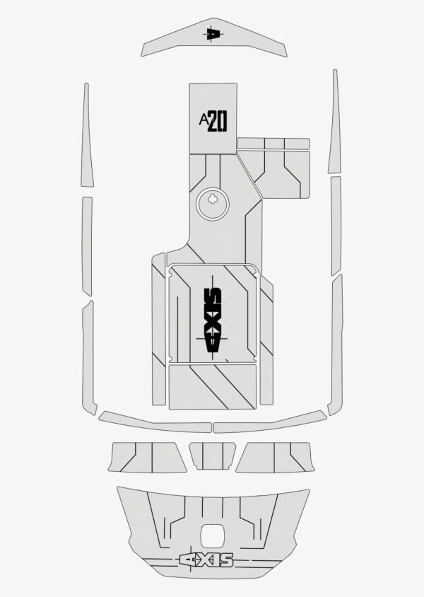 EVA Foam Boat flooring Marine teak deck 2020-2021 AXIS A20 (12) 1 Kit EVA Foam Boat flooring Marine teak deck 2020-2021 AXIS A20