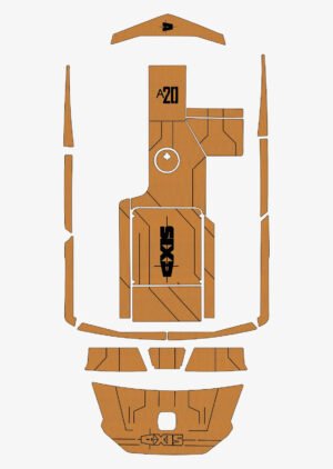 EVA Foam Boat flooring Marine teak deck 2020-2021 AXIS A20 (4) 1 Kit EVA Foam Boat flooring Marine teak deck 2020-2021 AXIS A20