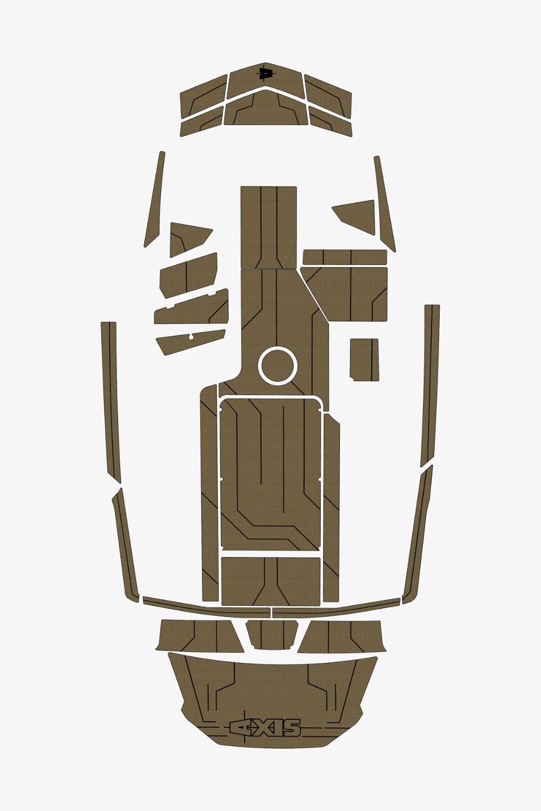 EVA Foam Boat flooring Marine teak deck 2022 Axis A22 (6) 1 Kit EVA Foam Boat flooring Marine teak deck 2022 Axis A22