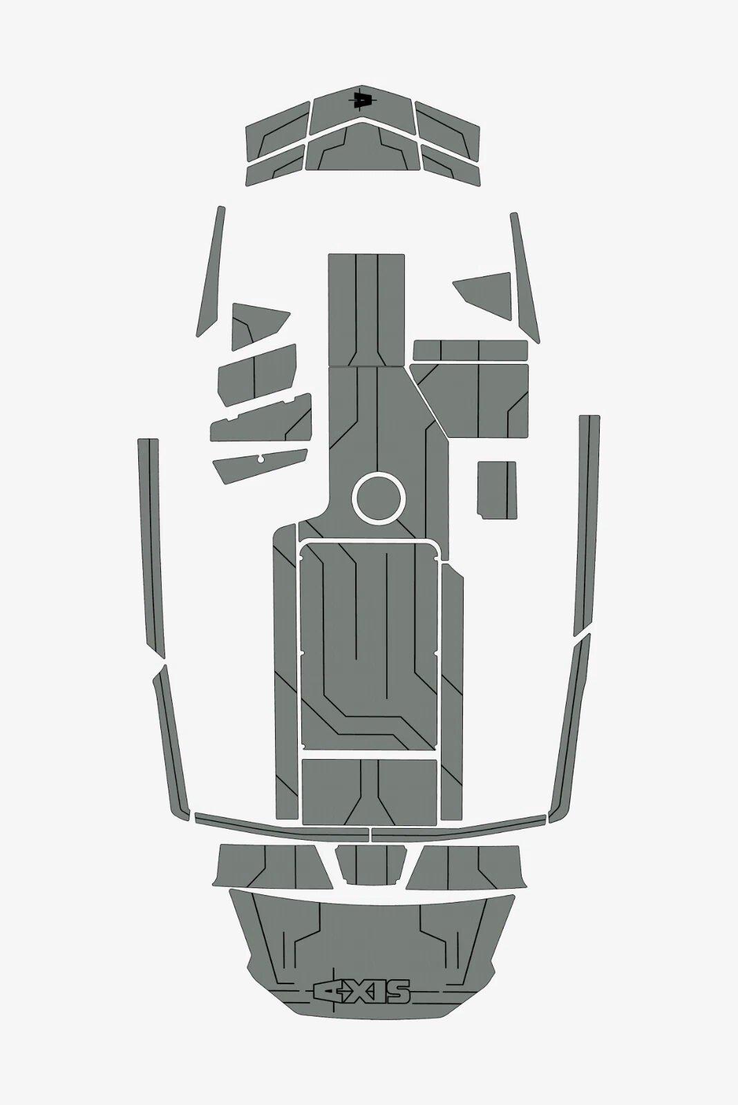 EVA Foam Boat flooring Marine teak deck 2022 Axis A22 (7) 1 Kit EVA Foam Boat flooring Marine teak deck 2022 Axis A22