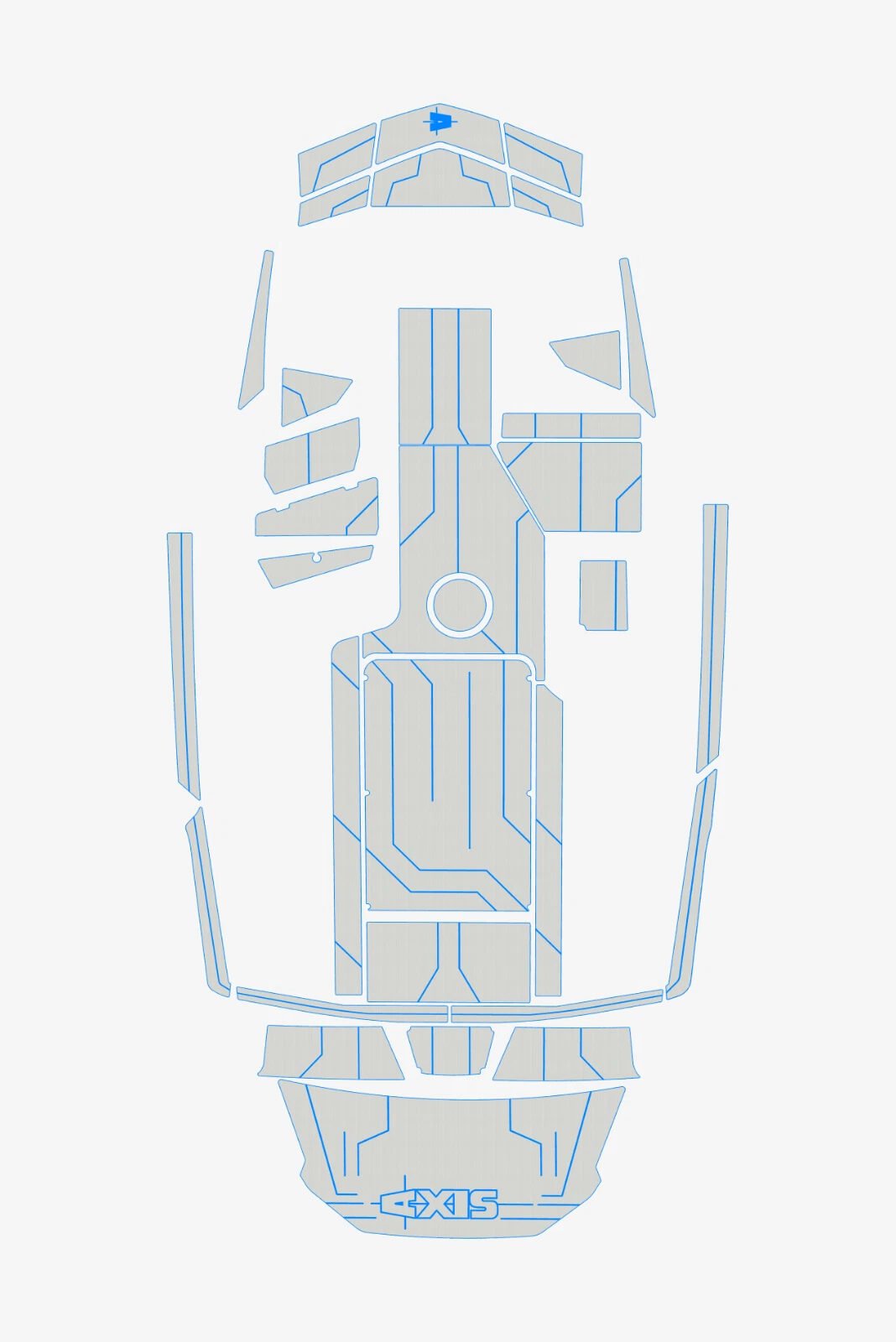 EVA Foam Boat flooring Marine teak deck 2022 Axis A22 (9) 1 Kit EVA Foam Boat flooring Marine teak deck 2022 Axis A22