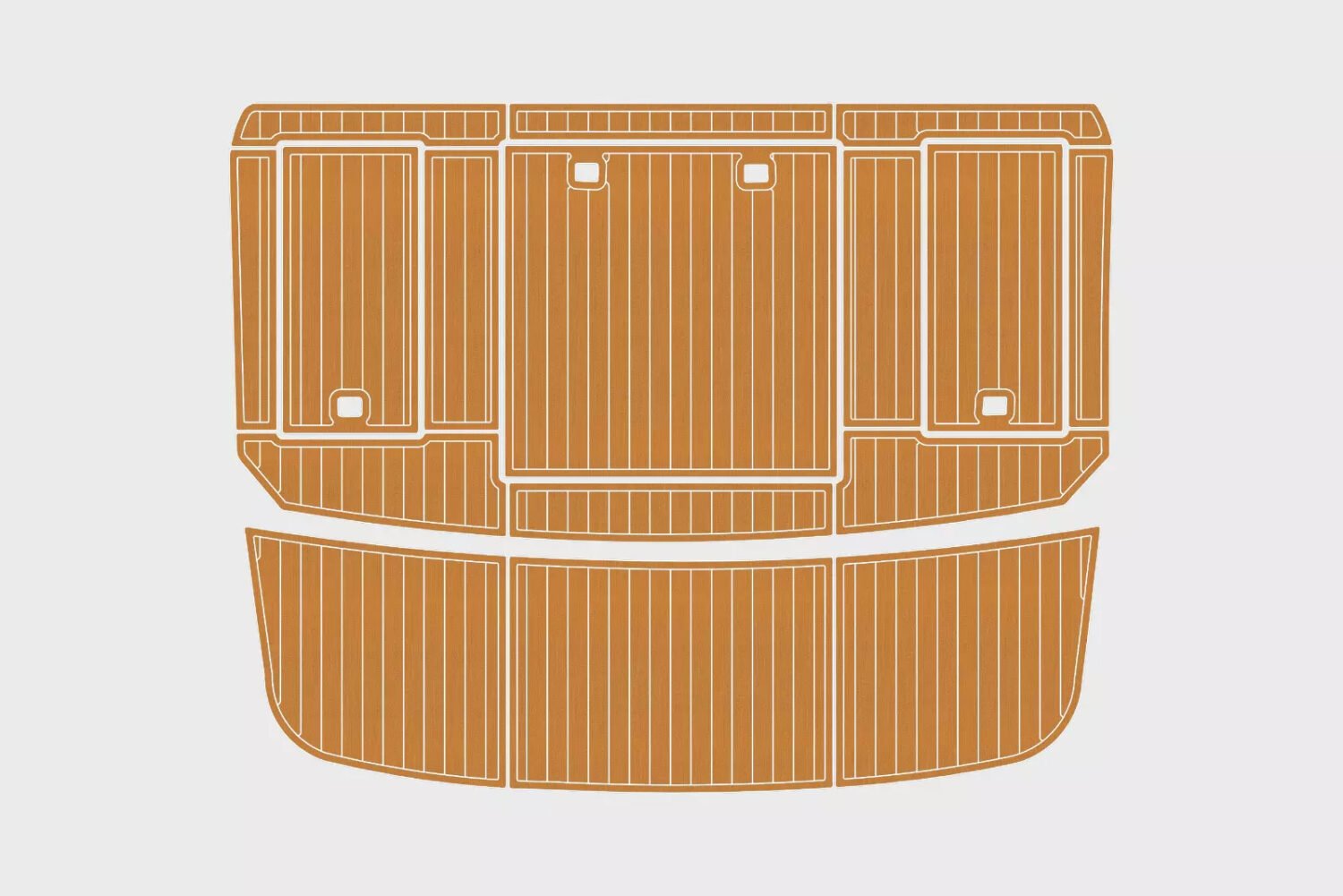 1 Kit EVA Foam boat flooring 1995-1996 Carver 330 Mariner