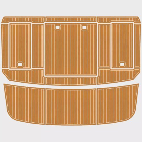 EVA Foam boat flooring 1995-1996 Carver 330 Mariner (9) 1 Kit EVA Foam boat flooring 1995-1996 Carver 330 Mariner