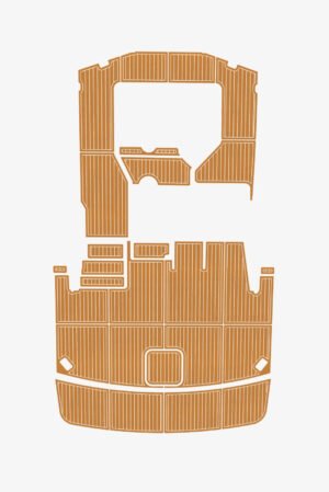 1 Kit EVA Foam marine floor faux teak mat Carver 43 MY
