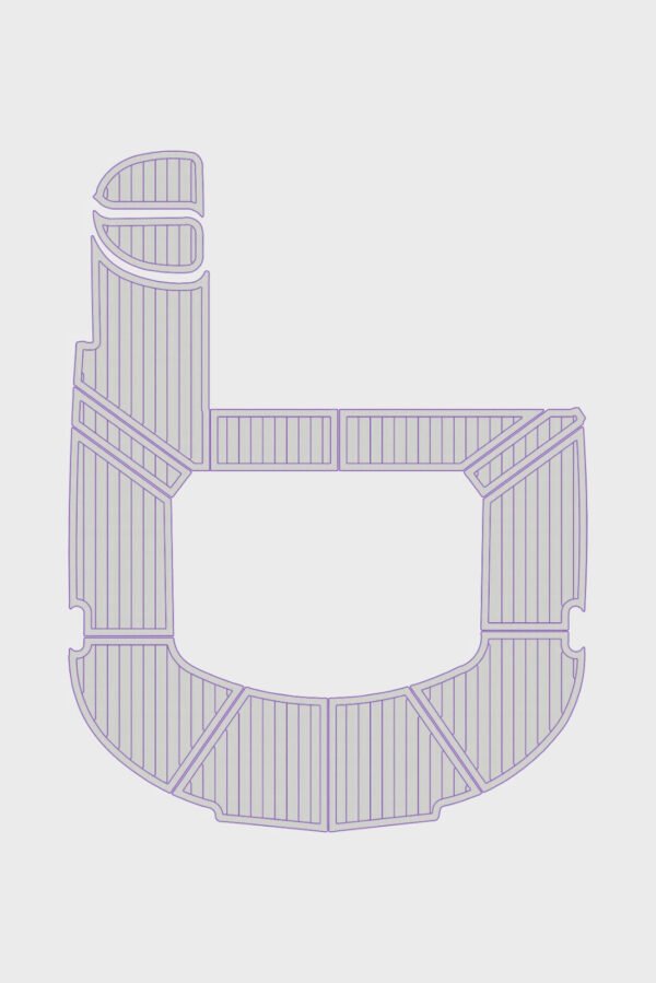1 Kit EVA Foam marine floor 1996-1998 Carver 500