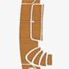EVA Foam marine floor faux teak mat 2000-2007 Carver 466 (8) 1 Kit EVA Foam marine floor faux teak mat 2000-2007 Carver 466