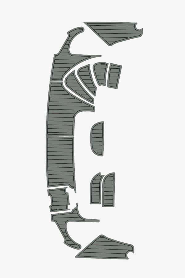 EVA Foam marine floor faux teak mat 2001 Carver MY 396 (3) 1 Kit EVA Foam marine floor faux teak mat 2001 Carver MY 396