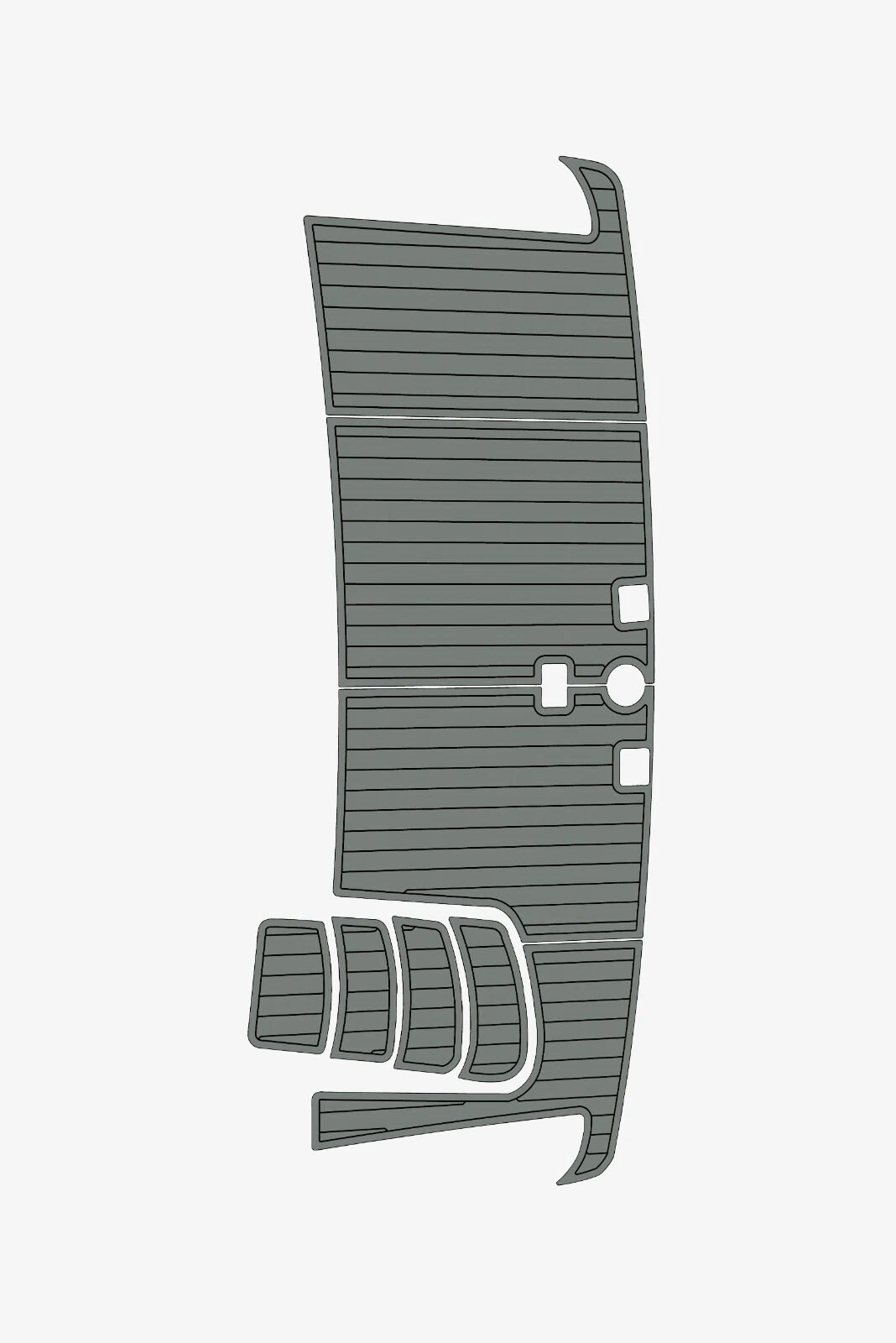 1 Kit EVA Foam marine floor faux teak mat Carver 402 SP