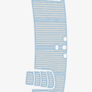 1 Kit EVA Foam marine floor faux teak mat Carver 402 SP