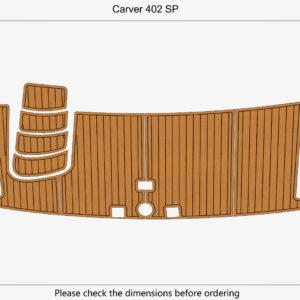 1 Kit EVA Foam marine floor faux teak mat Carver 402 SP