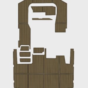 EVA Foam marine flooring 1990-1991 Carver 3807 (11) 1 Kit EVA Foam marine flooring 1990-1991 Carver 3807