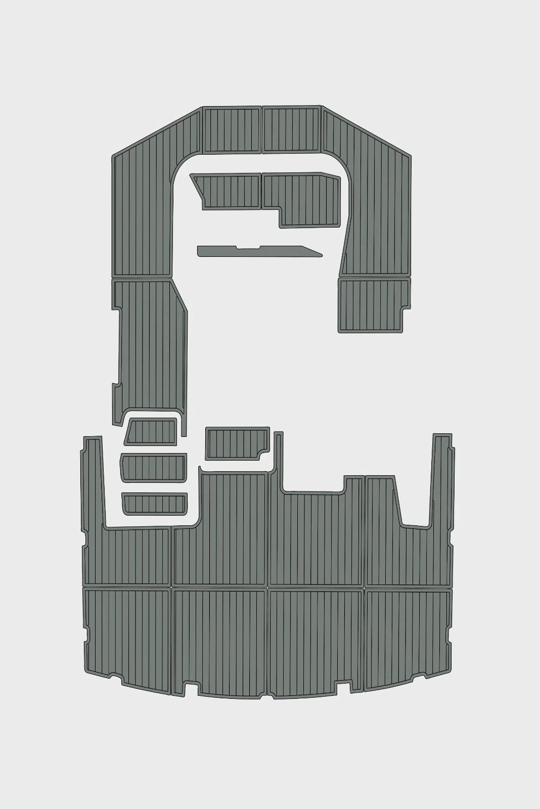 EVA Foam marine flooring 1990-1991 Carver 3807 (12) 1 Kit EVA Foam marine flooring 1990-1991 Carver 3807